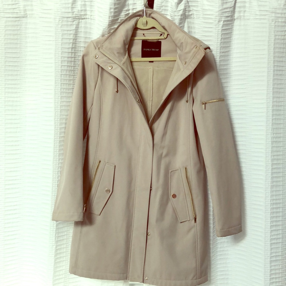 Ivanka Trump lined rain jacket.
